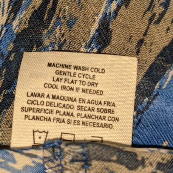 Bongo | racer back top | extra long | chiffon | L - Picture 5 of 7